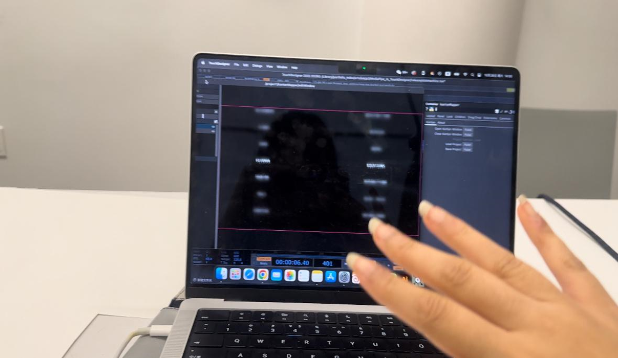 TouchDesigner interface