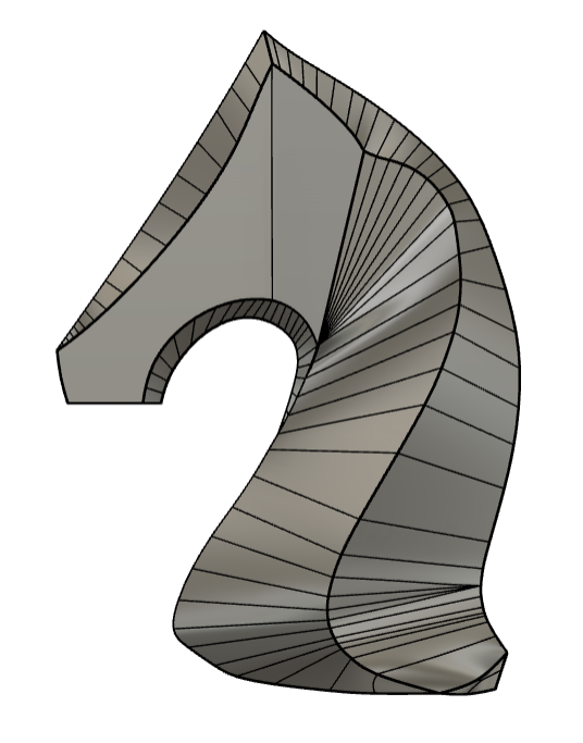 Knight CAD model
