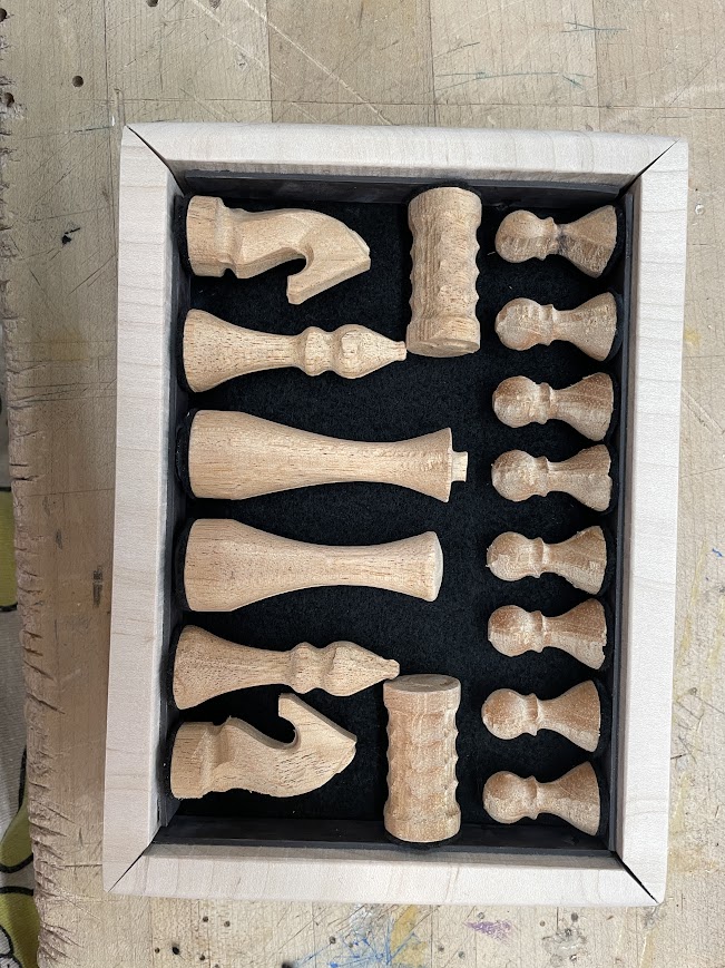 Final piece storage